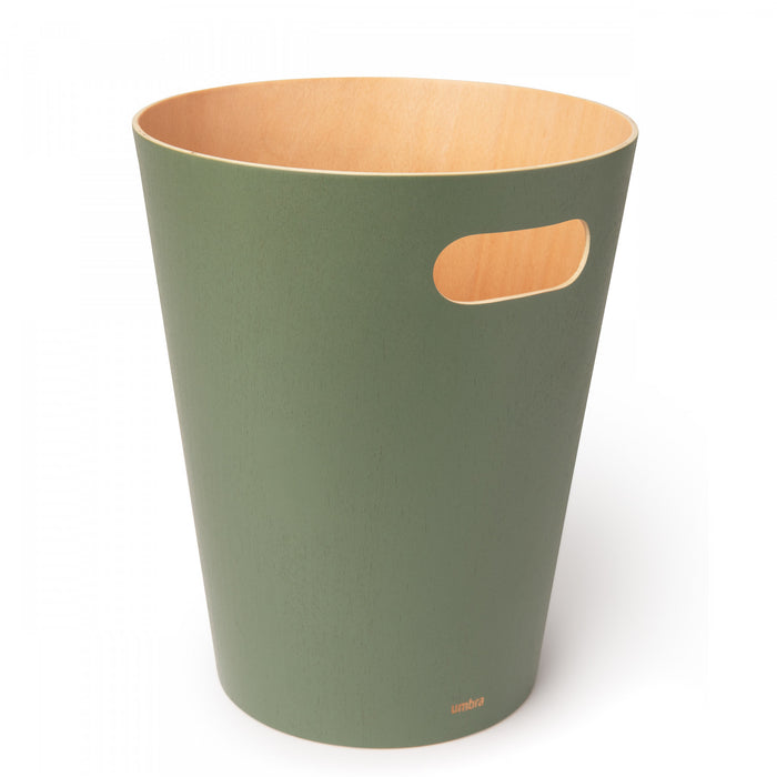 Poubelle Woodrow de Umbra - épinette