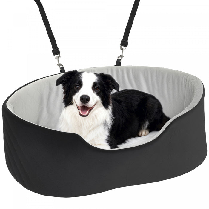 Siege Auto et Lit de Voyage pour Chiens de Petite et Moyenne Taille