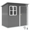 Outsunny Remise De Rangement Exterieure Avec Fenetre, Porte Verrouillable