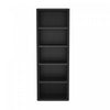 Bibliotheque ouverte moderne Rivington 28\" en noir