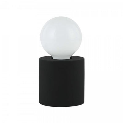 Dainolite Tonya 1 Light Table Lamp Matte Black|Lampe de table Tonya de Dainolite avec fini noir mat et 1 ampoule