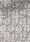 Carpette Florence à motifs géométriques vieillis - 4 pi 7 po x 6 pi 7 po