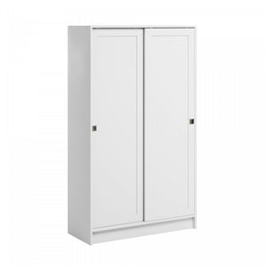 Elite Armoire D’appoint A 4 Tablettes – Blanc