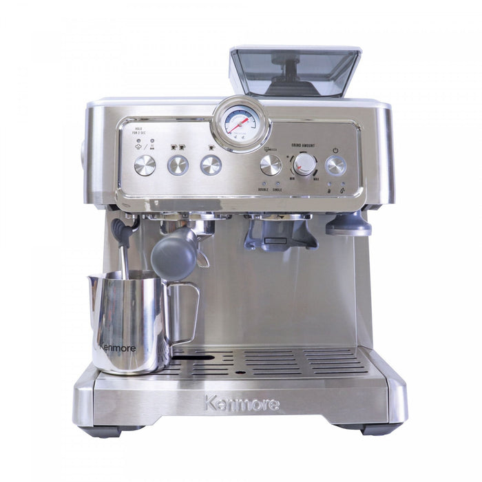Kenmore Machine a cafe espresso avec broyeur et mousseur a lait