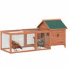 Poulailler en Bois 184 cm pour 2 Poules
