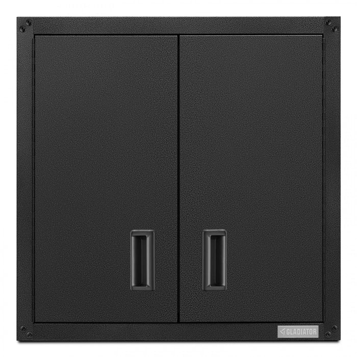 Armoire murale GearBox à portes pleine grandeur de Gladiator - granite martelé