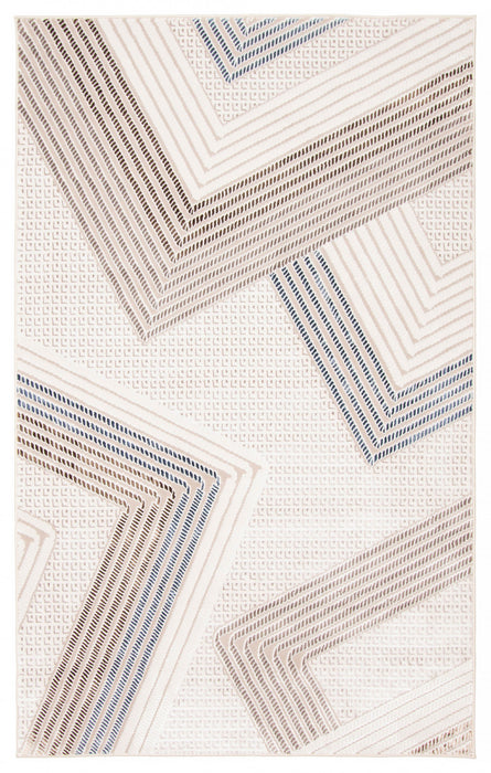 Carpette Bentley ivoire - 5 pi 0 po x 8 pi 0 po   