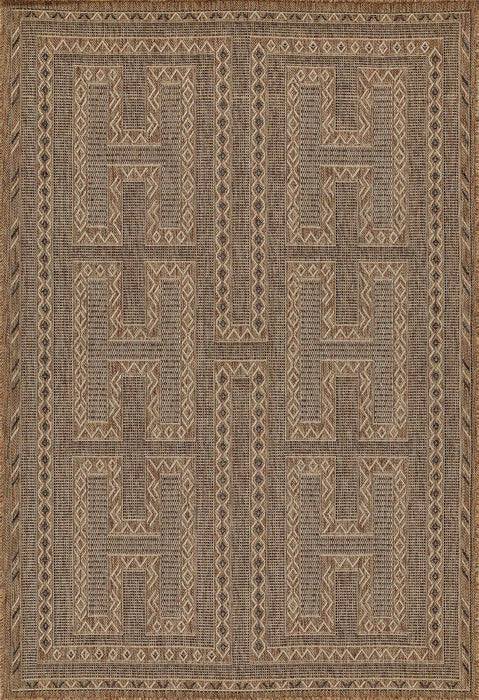 Tapis Transitionnel Hazel 5'3\" x 7'0\" en Ivoire