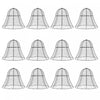 Outsunny Lot De 12 Cloches Pour Proteger Les Plantes Contre Les Animaux