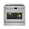 Cuisiniere a induction Torino de 36 po, acier inoxydable – FFSIN0936-36