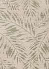 Tapis d'exterieur Jackson Taupe Blanc a bordure elegante, 5'3\" x 7'7\"