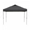 Outsunny Tente A Toit Escamotable 10' X 10' Avec Aeration Et Sac, Noir