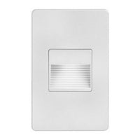 Lampe d’escalier et murale Bella de Dainolite avec fini blanc et ampoule à DEL de 3,3 W