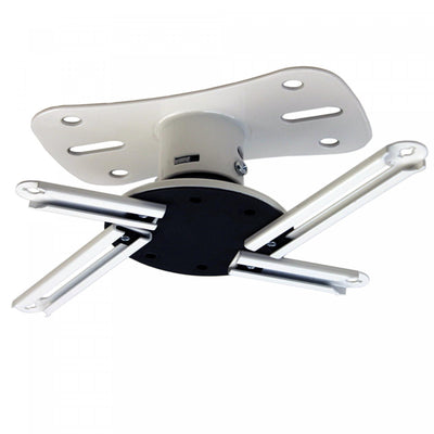 Kanto P101W Universal Projector Ceiling Mount, White Tv Mount | Support de plafond universel pour projecteur Kanto P101W, blanc