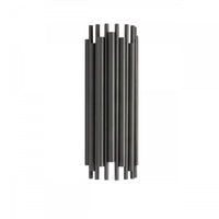 Grande applique murale Weslyn de Dainolite avec fini noir mat et 2 ampoules