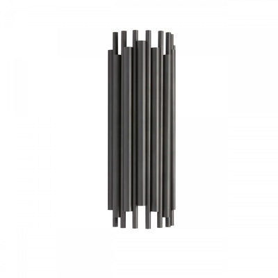 Dainolite Weslyn 2 Light Wall Sconce Tall Matte Black Lamp|Grande applique murale Weslyn de Dainolite avec fini noir mat et 2 ampoules