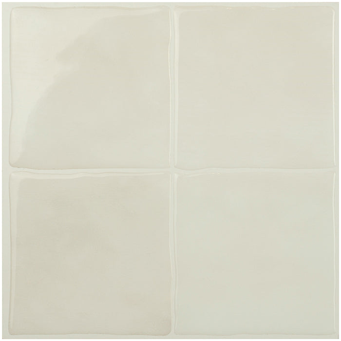 Dosseret Smart Tiles peler et coller 9 x 9, 4 feuilles - Zellige Oia