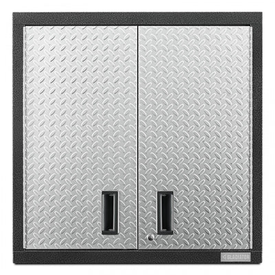 Gladiator Premier 30" Wall Gearbox - Silver Tread|Armoire murale GearBox de série Premier de 30 po de Gladiator - bande de roulement argentée