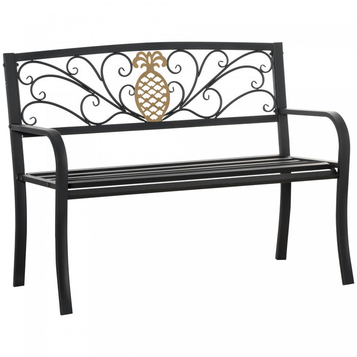 Banc De Jardin 2 Places Outsunny