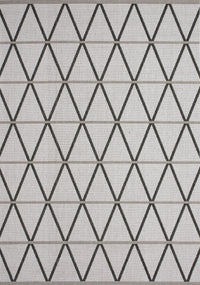 Carpette Jackson à motif de diamants pour l’intérieur et l'extérieur - 5 pi 3 po x 7 pi 7 po