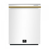  Lave-vaisselle encastrable Pozzo de 24 po, cuve haute, commande sur le dessus, blanc, 49 dBA – FDWBI8067-24WHT