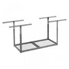 Tablette de rangement suspendue GearloftMC granite martelé de Gladiator - 2 pi x 4 pi
