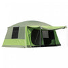 Outsunny Tente De Camping 4 A 8 Personnes, Tente 2 Pieces Avec Porche, Vert