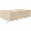 Housse De Mobilier De Patio D'exterieur Outsunny 97 Po X 65 Po X 26 Po, Impermeable, Beige