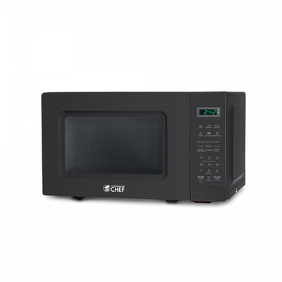 CHM Series Commercial Chef 0.7 Cu. Ft. Countertop Microwave Oven, CHM7MB, Black Countertop Microwave Less 1cuft | Four a micro-ondes de comptoir Commercial Chef serie CHM, 0,7 pi³, CHM7MB, noir