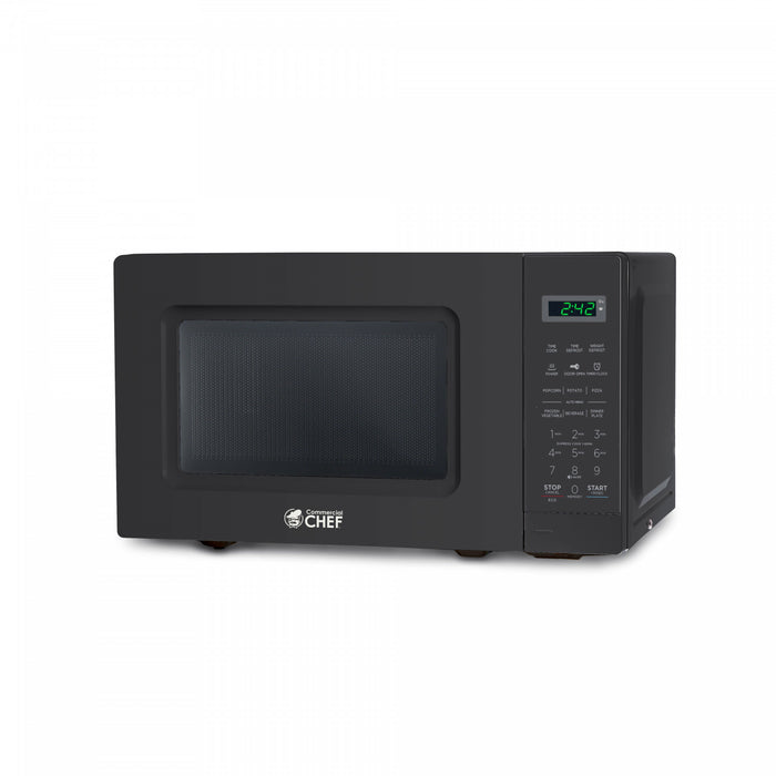 Four a micro-ondes de comptoir Commercial Chef serie CHM, 0,7 pi³, CHM7MB, noir
