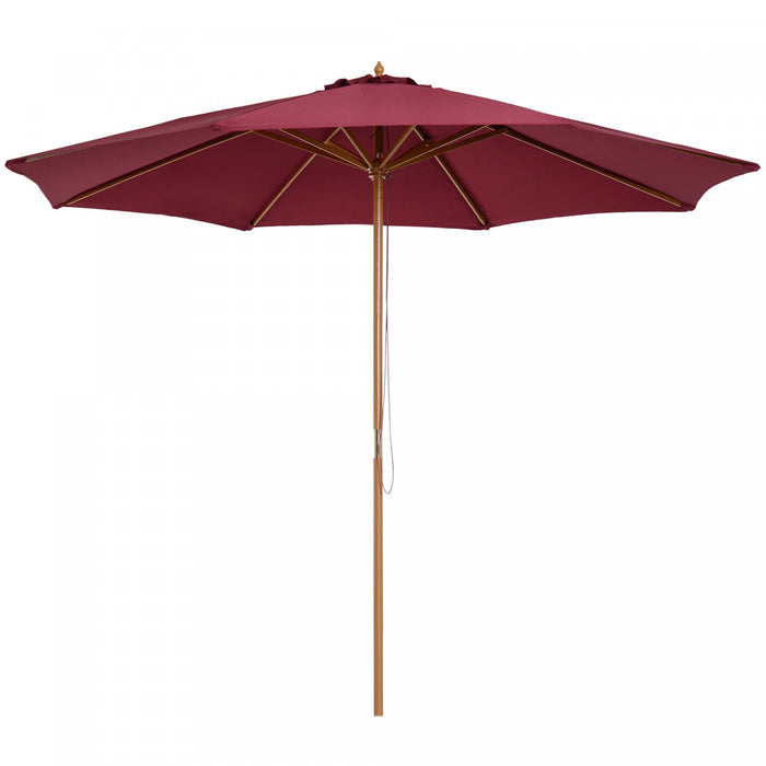 Outsunny Parasol Rouge