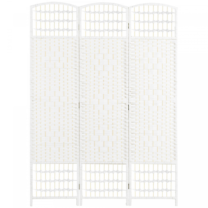 Homcom Separateur De Piece Pliable A 4 Panneaux De 5,6 Pi
