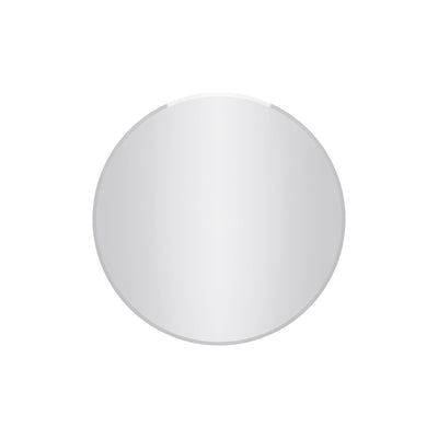 Lathe 30 Inch Frameless Round Mirror In Chrome | Lathe Miroir Rond Sans Cadre de 30 Pouces Chrome