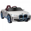 Aosom Voiture Electrique 12 V Avec Telecommande, 3,1 Mph, Jouet Pour Enfants Pour Garcons Et Filles Avec Batterie Portable, Systeme De Suspension, Klaxon, Musique, Lumieres, Blanc