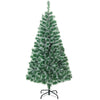 HOMCOM Arbre de Noel artificiel 6' avec branches realistes, Vert