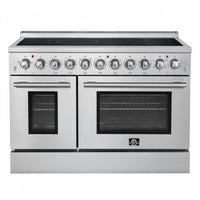  Cuisiniere electrique Paolo 48 pouces, acier inoxydable, 6,7 pi³ - FFSEL6011-48