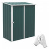 Outsunny Abri De Rangement Exterieur 5'x3' Avec Porte Simple, Vert
