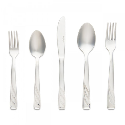 Arimi Emilia Italian Stainless Steel 20 Piece Flatware Set - Service For 4|Ensemble De Couverts En Acier Inoxydable Italien Arimi Emilia 20 Pieces - Service Pour 4