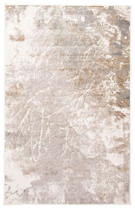 Carpette Storm ivoire - 5 pi 0 po x 8 pi 0 po