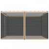 Outsunny Moustiquaire de Remplacement pour Gazebo 10' x 12', Beige