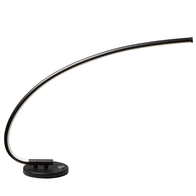 Dainolite LED Desk Lamp 18w Black Finish|Lampe de bureau de Dainolite avec fini noir et ampoule à DEL de 18 W