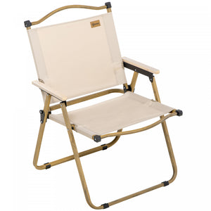 Outsunny Chaise De Camping Pliante, Fauteuil Portable, Kaki