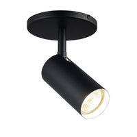 Projecteur Stanly de Dainolite avec fini noir mat et 1 ampoule