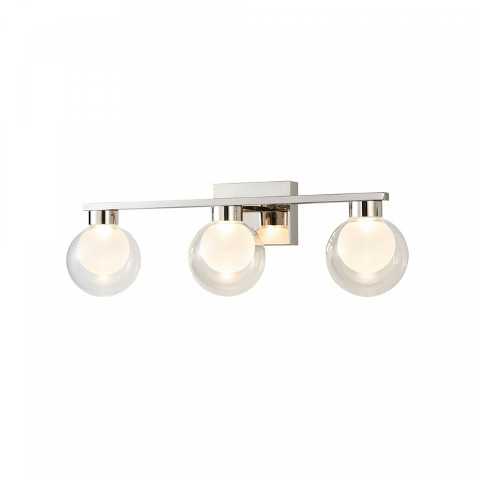 Luminaire De Salle De Bain A 3 lampes Colton, Chrome