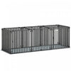 Cage de transport robuste de 83 pouces avec tapis de sol
