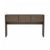 Console moderne Linda en noyer brun