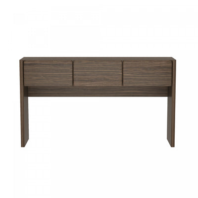Linda Modern Console Table in Walnut Brown Hall Table | Console moderne Linda en noyer brun