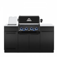 Broil King Baron 490i Shadow 4-bruleurs 40 000 BTU Barbecue a gaz naturel encastre - 875847