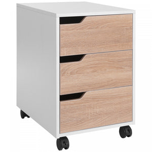 Homcom Classeur 3 Tiroirs