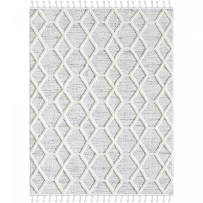 Quinto Nexus Shag Area Rug - 5'7" x 7'3"|Carpette à poil long Quinto Nexus - 5 pi 7 po x 7 pi 3 po